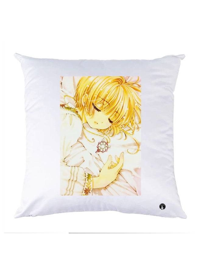 BP Printed Bedding Pillow Multicolour 30x30cm