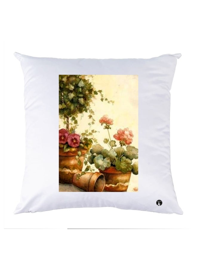 BP Printed Bedding Pillow Multicolour 30x30cm