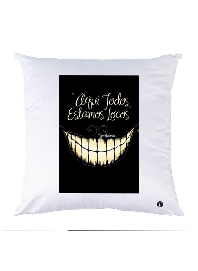 BP Printed Bedding Pillow Multicolour 30x30cm