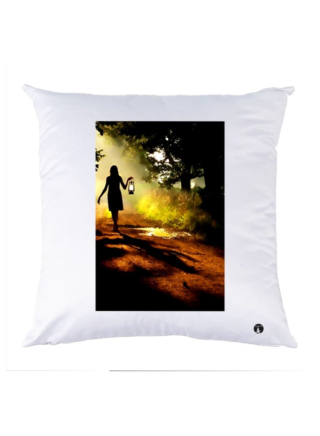 بي بي وسادة نوم مزينة بطبعة متعدد الألوان 30x30سم