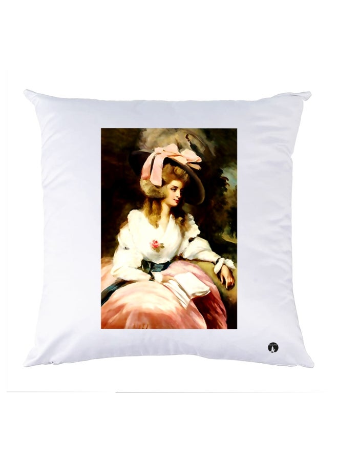 BP Printed Bedding Pillow Multicolour 30x30cm