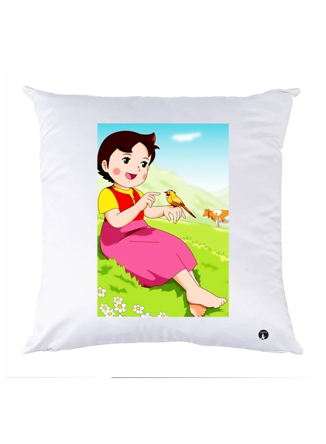 بي بي وسادة زينة مطبوعة متعدد الألوان 30x30سم