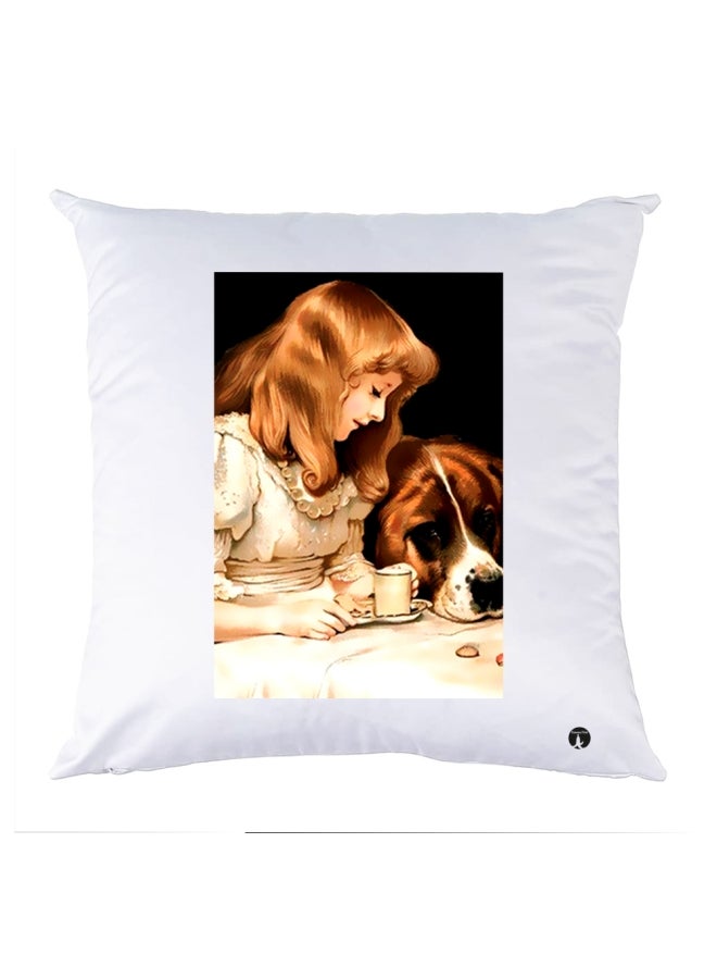 بي بي وسادة زينة مطبوعة متعدد الألوان 30x30سم