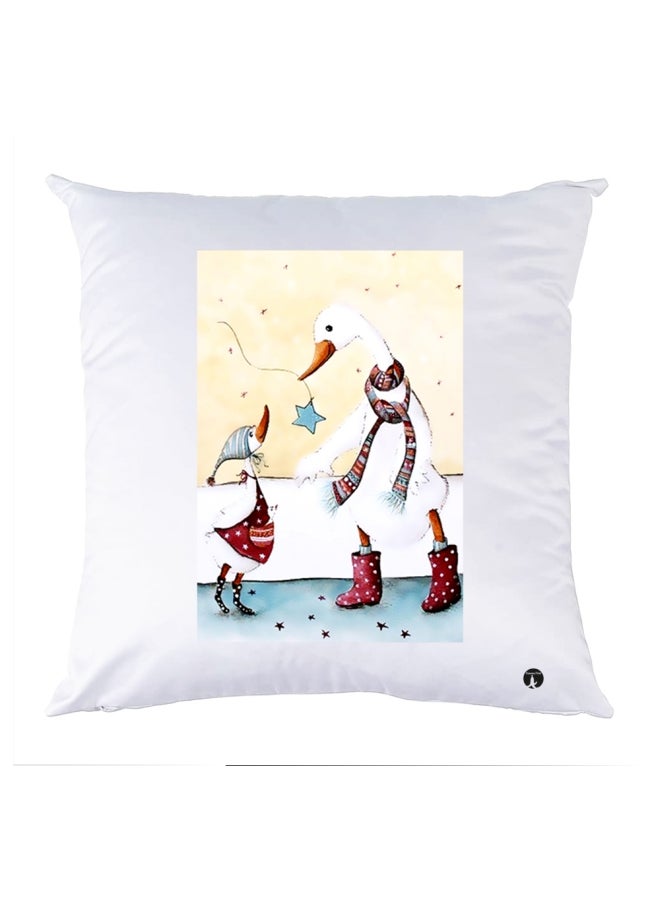 بي بي وسادة زينة مطبوعة متعدد الألوان 30x30سم