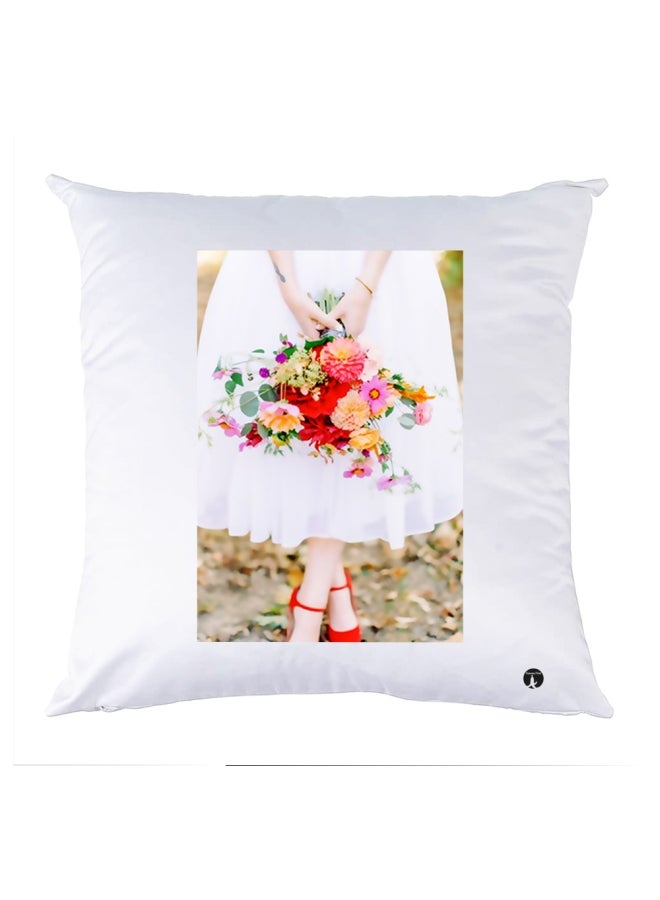 بي بي وسادة زينة مطبوعة متعدد الألوان 30x30سم