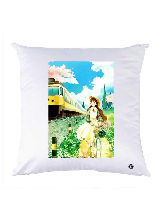 BP Printed Decorative Pillow Multicolour 30x30cm