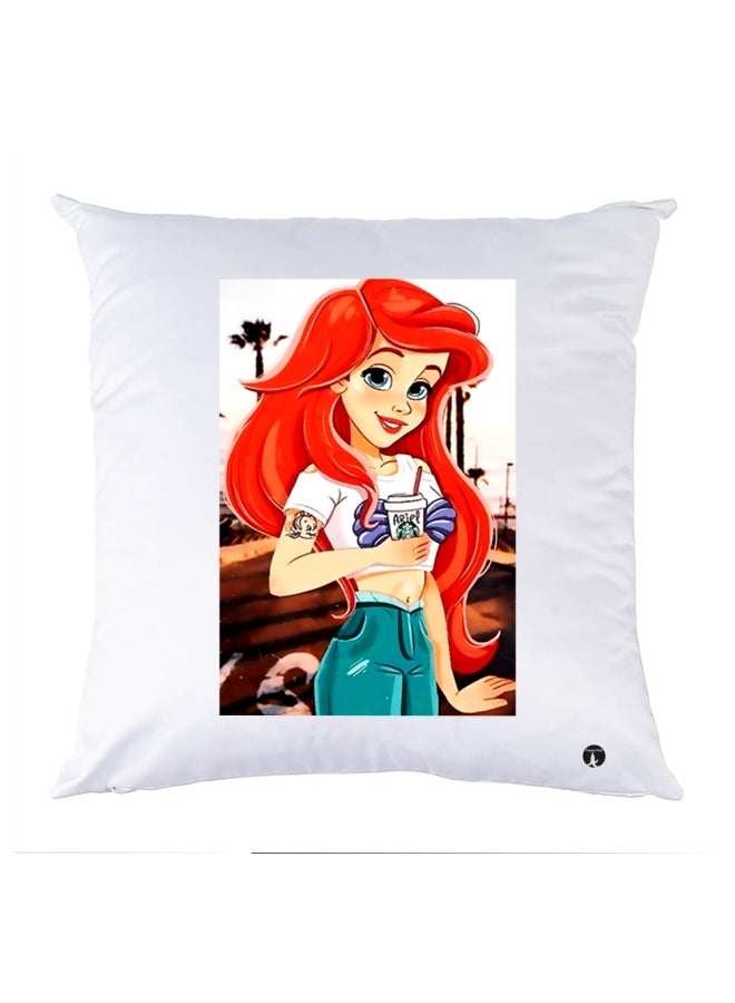 Printed Decorative Pillow Multicolour 30x30cm