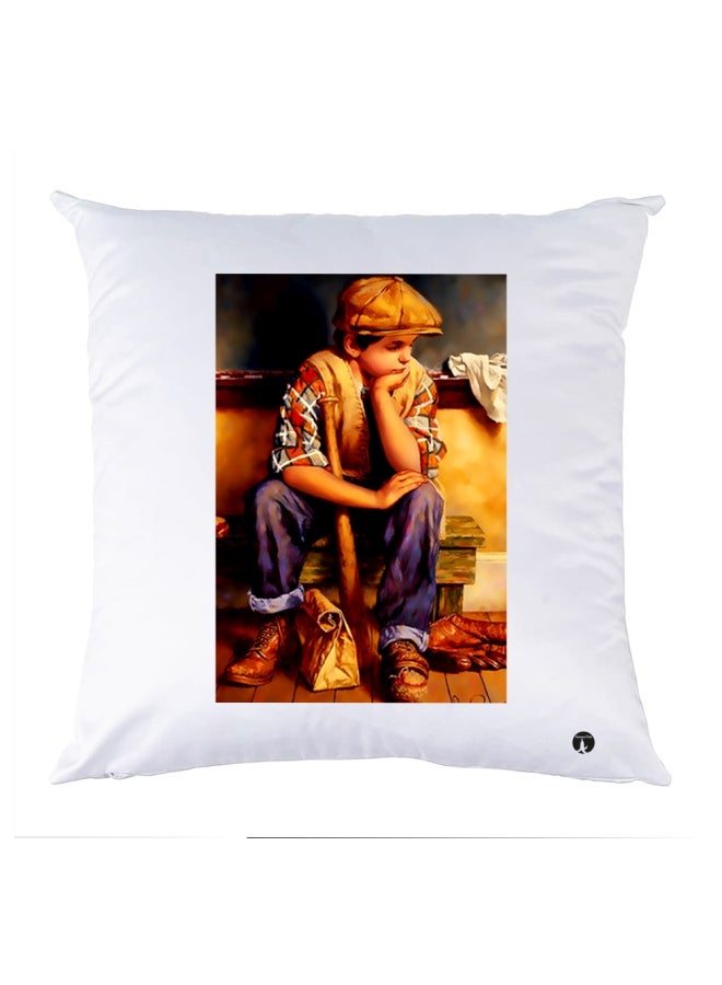 BP Printed Decorative Pillow Multicolour 30x30cm