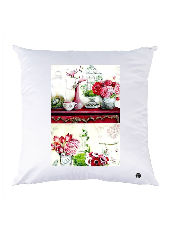 بي بي وسادة زينة مطبوعة متعدد الألوان 30x30سم