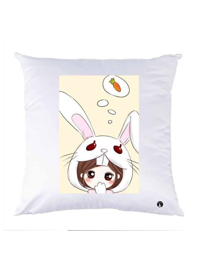 بي بي وسادة زينة مطبوعة متعدد الألوان 30x30سم