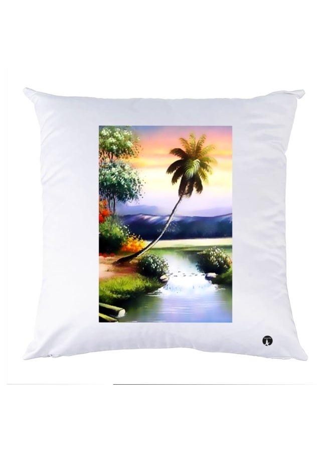 بي بي وسادة زينة مطبوعة متعدد الألوان 30x30سم