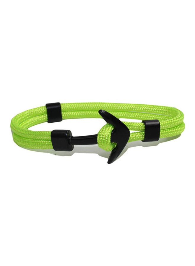 Airplane Anchor Charm Rope Sport  Bracelet - Image 1
