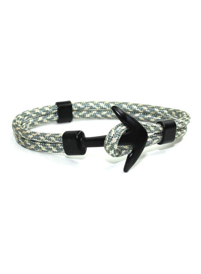 Airplane Anchor Charm Rope Sport  Bracelet - Image 1