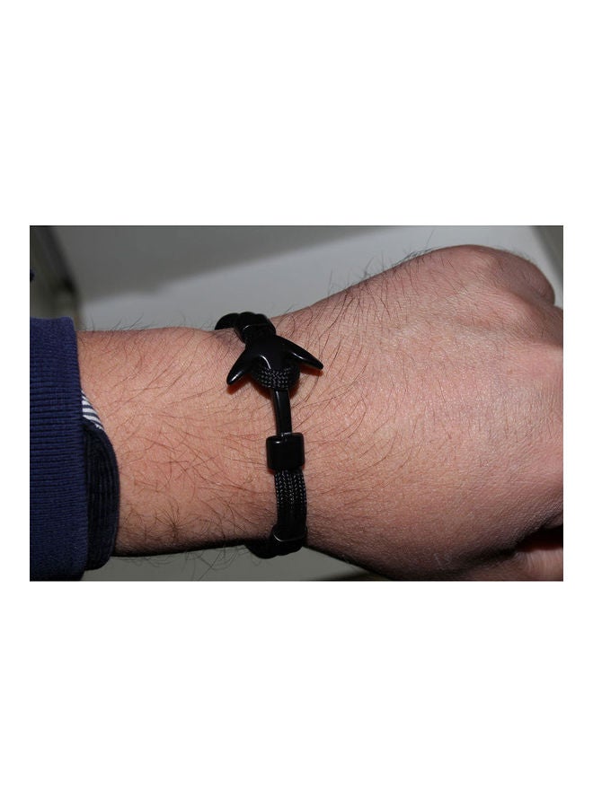 Airplane Anchor Charm Rope Sport  Bracelet - Image 3