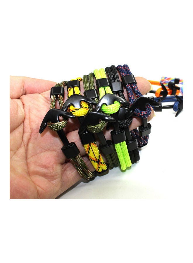 Airplane Anchor Charm Rope Sport  Bracelet - Image 4