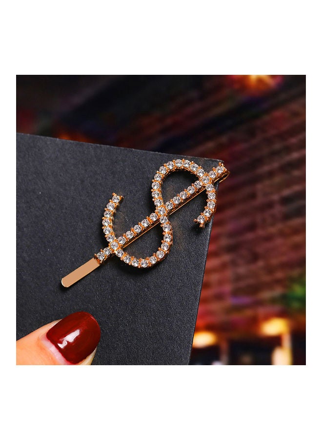 Generic - Bling Letter Hairpin - Image 1