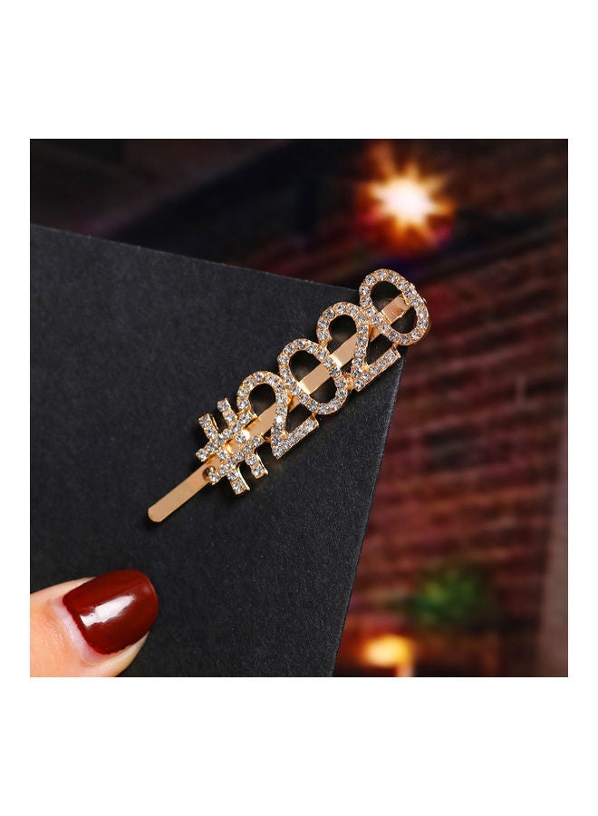 Generic - Bling Letter Hairpin - Image 1