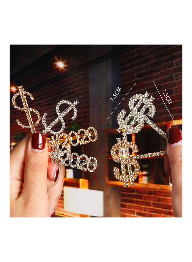 Generic - Bling Letter Hairpin - Image 1