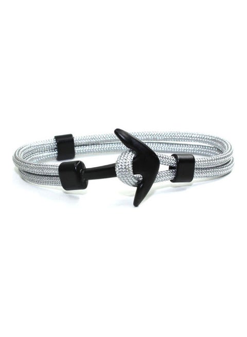 Airplane Anchor Charm Rope Sport  Bracelet