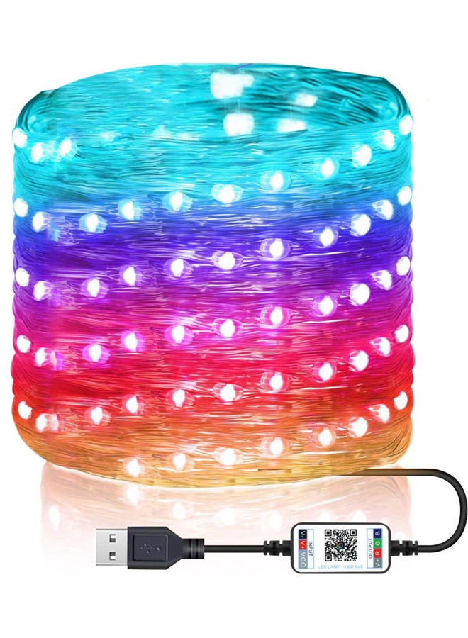 Outdoor Indoor Color Changing Fairy String Lights Multicolour 12.00x5.00x12.00cm - Image 1