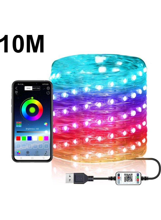 Outdoor Indoor Color Changing Fairy String Lights Multicolour 12.00x5.00x12.00cm - Image 2