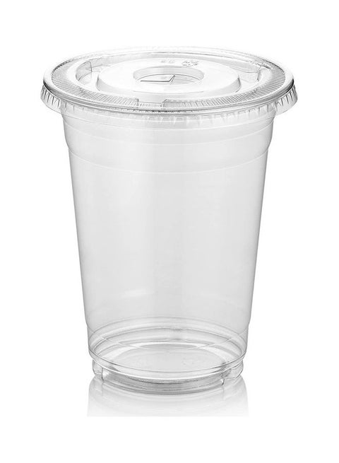 Pack Of 50 Disposable Juice Cup Set Clear