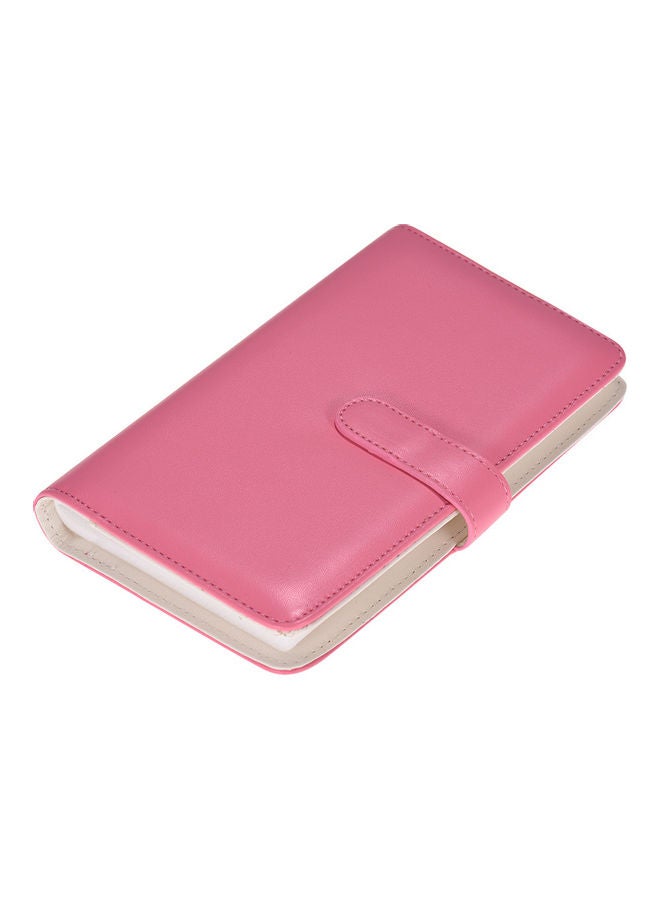 Generic Portable Mini Photo Album Pink 