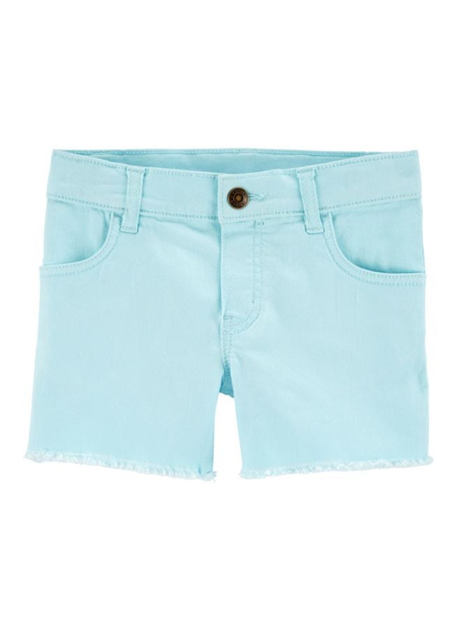carter's Stretch Twill Shorts Blue - Image 1