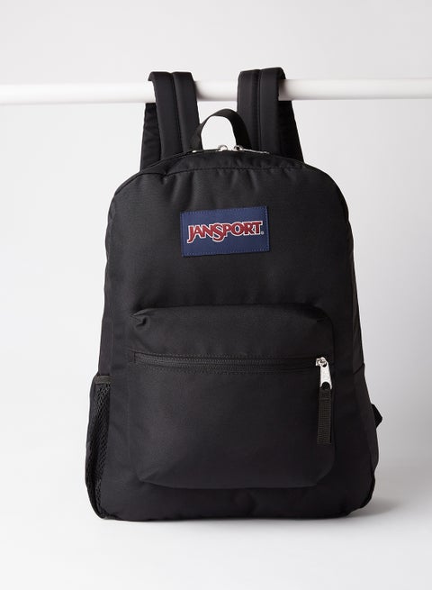 Cross Town Solid Backpack Black