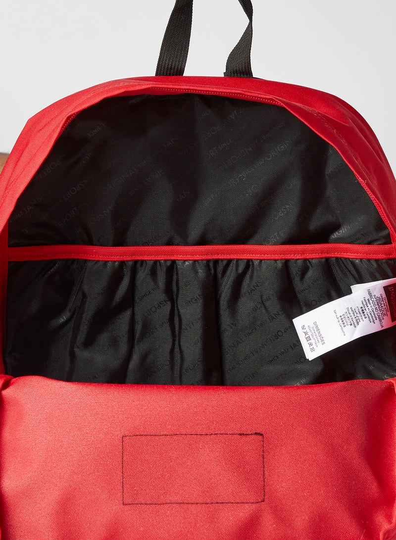 JANSPORT Unisex Superbreak Plus Solid Backpack Red Tape  - Image 4