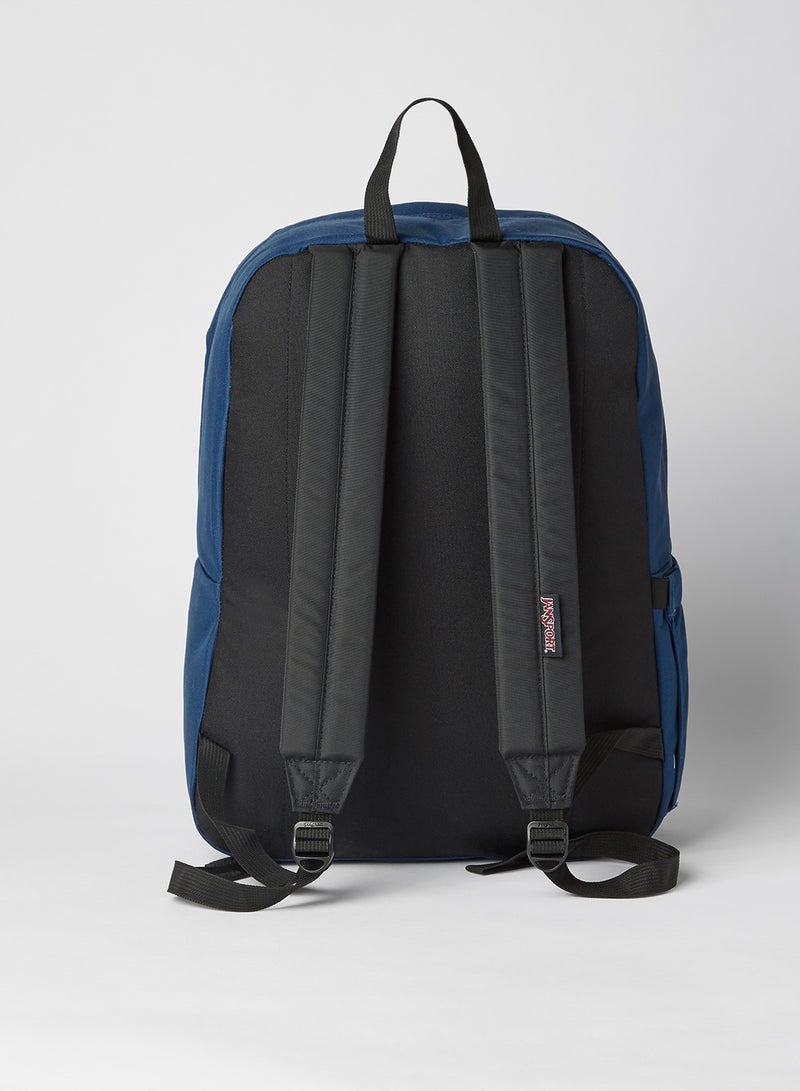 JANSPORT Superbreak Plus Solid Backpack Navy  - Image 3