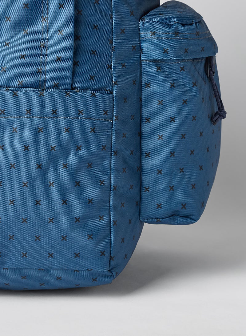 JANSPORT - Superbreak Plus  Polka Dot Printed Backpack Winter Grid - Image 1