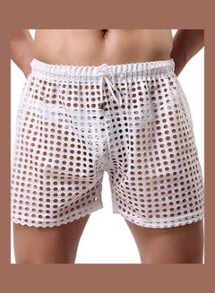 Drawstring Beach Shorts White - v1610815262/N43460622V_1