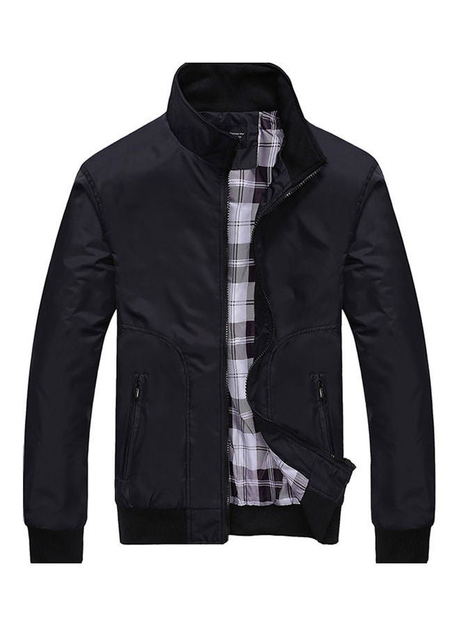 جاكيت شتوي عصري أسود