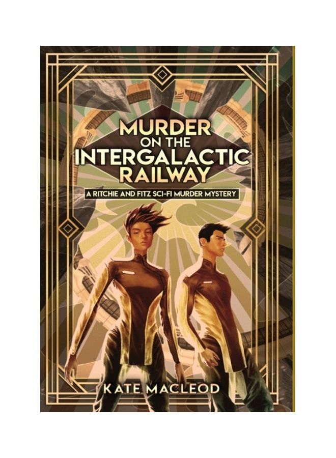 null - Murder On The Intergalactic Railway: A Ritchie And Fitz Sci-Fi Murder Mystery hardcover english - Image 1