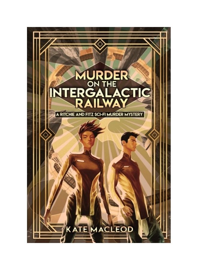 null - Murder on the Intergalactic Railway: A Ritchie and Fitz Sci-Fi Murder Mystery paperback english - Image 1