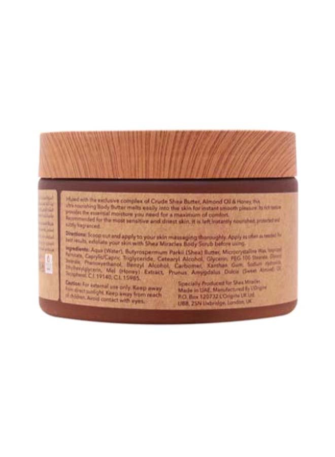 ShEA miracles - Body Butter Almond Oil & Honey 300ml - Image 1