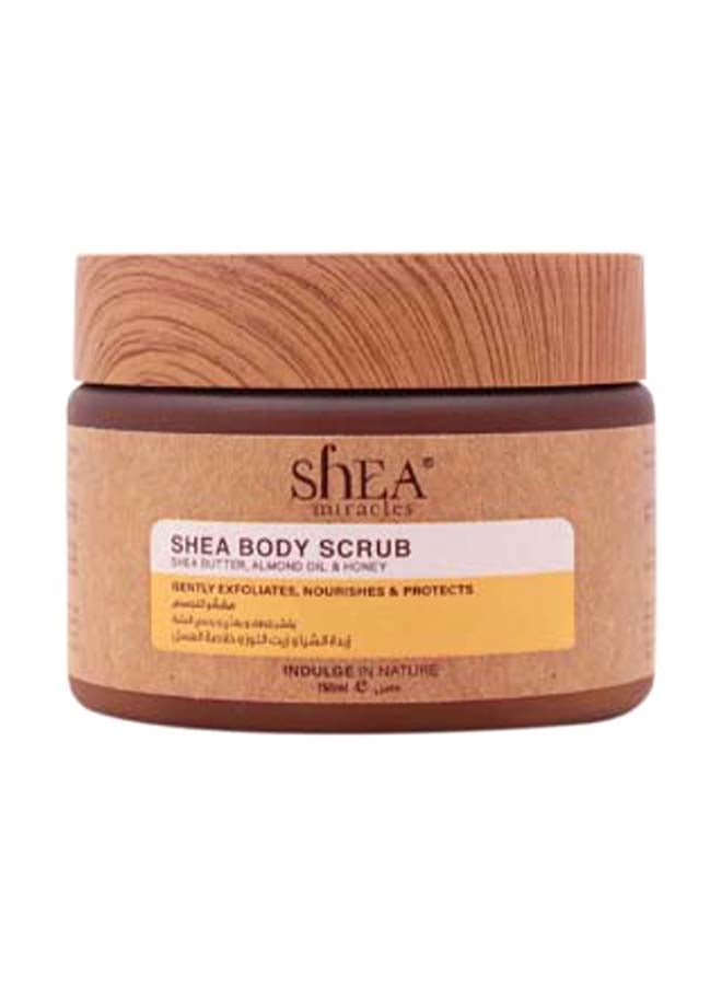 ShEA miracles - Body Scrub Almond Oil & Honey 150ml - Image 1