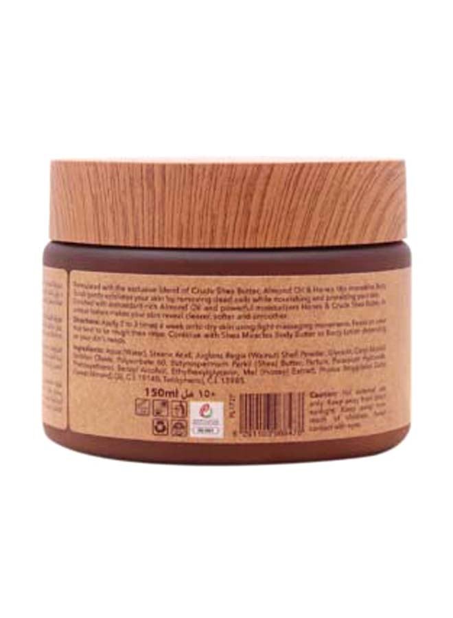 ShEA miracles - Body Scrub Almond Oil & Honey 150ml - Image 1