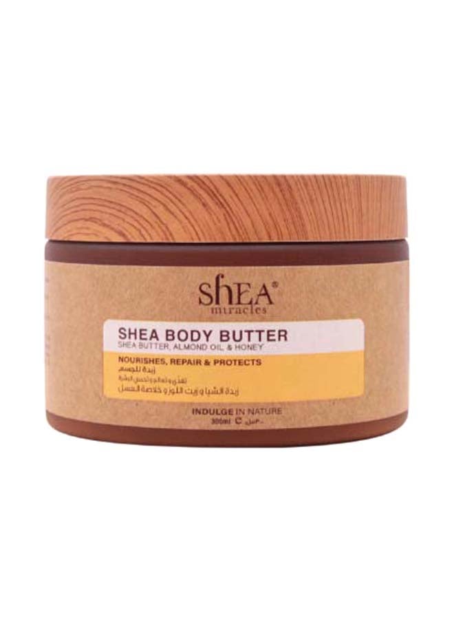 ShEA miracles - Body Butter Almond Oil & Honey 300ml - Image 1