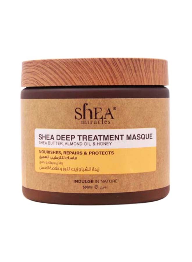 ShEA miracles - Hair Masque Almond Oil & Honey 500ml - Image 1