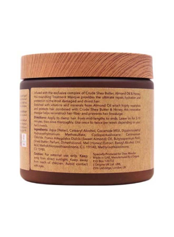 ShEA miracles - Hair Masque Almond Oil & Honey 500ml - Image 1