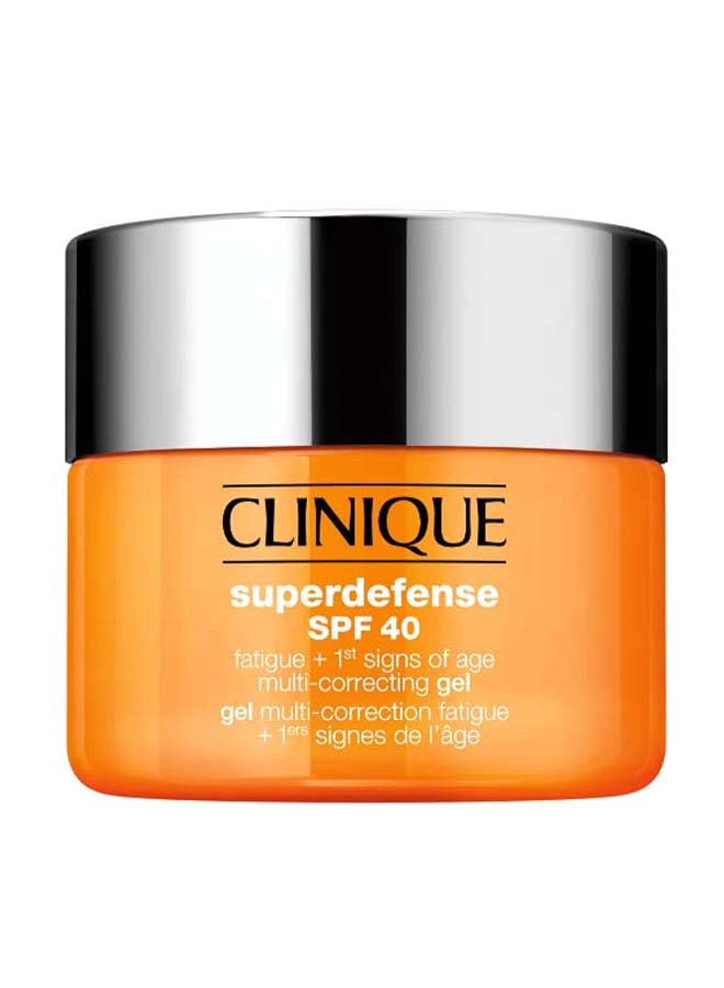 CLINIQUE Superdefense SPF 40 Fatigue Plus 1st Signs Of Age Multi-Correcting Gel 30ml  - Image 1