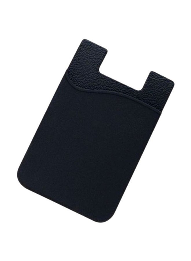 3M Mobile Stick-On Credit Card Holder Black - Image 1