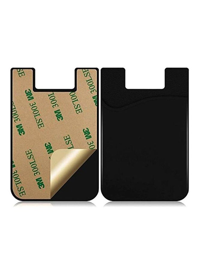 3M Mobile Stick-On Credit Card Holder Black - Image 3