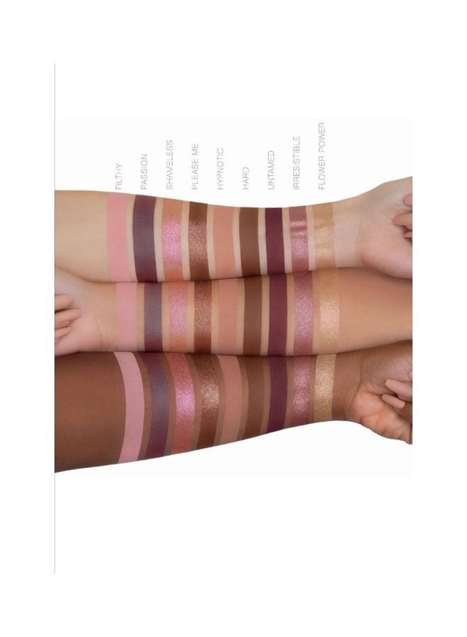 HUDA BEAUTY - Naughty Nude 18-Shade Eyeshadow Palette Pink/Brown/Beige - Image 1