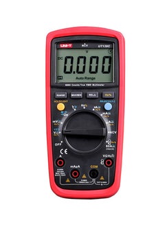True RMS Digital Multimeter Red 6x22x16cm