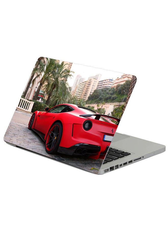 حافظة لابتوب بطبعة سيارة فيراري F12 بيرليناتا متعدد الألوان