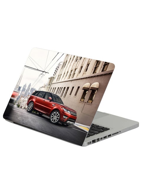 Range Rover Suv Printed Laptop Sleeve Multicolor