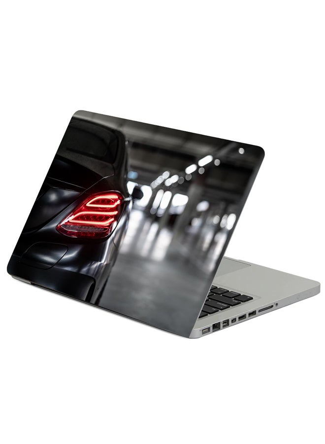 حافظة لابتوب بطبعة الأضواء الأمامية لسيارة مرسيدس بنز متعدد الألوان